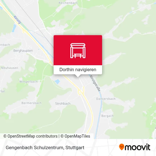 Gengenbach Schulzentrum Karte