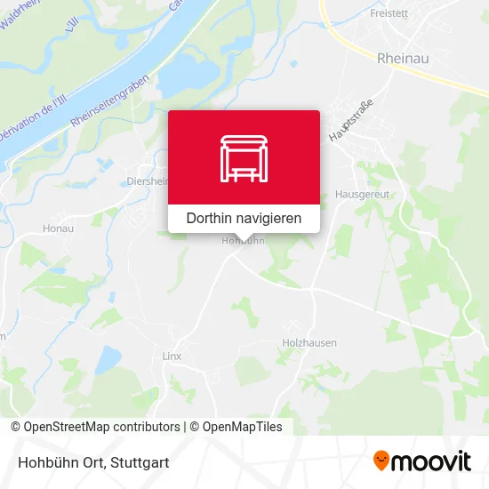 Hohbühn Ort Karte