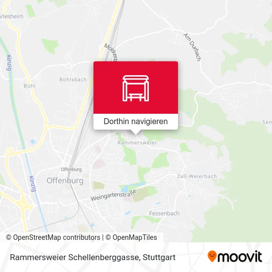 Rammersweier Schellenberggasse Karte