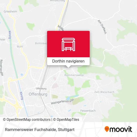 Rammersweier Fuchshalde Karte