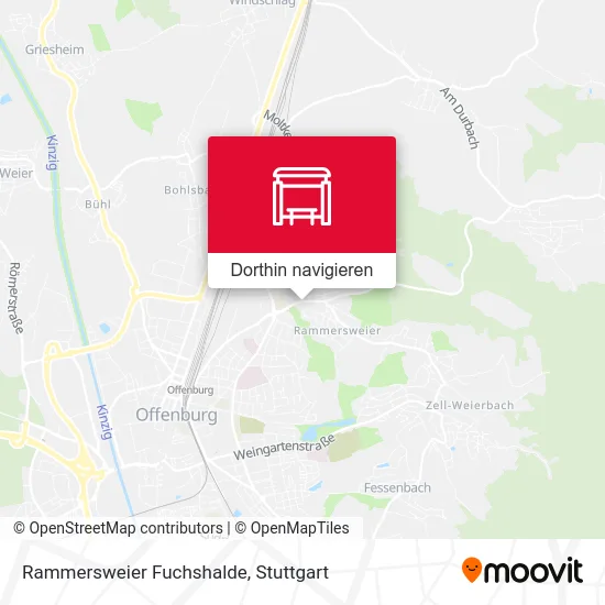 Rammersweier Fuchshalde Karte