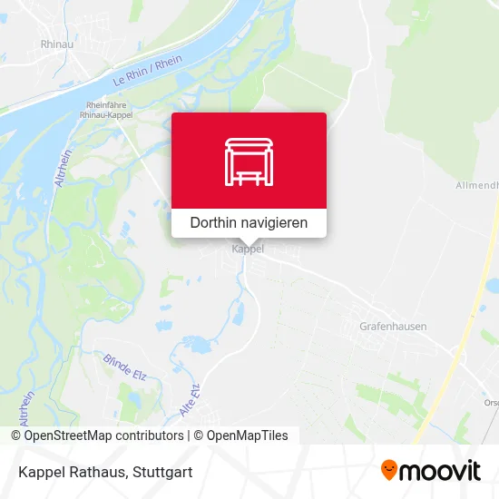 Kappel Rathaus Karte
