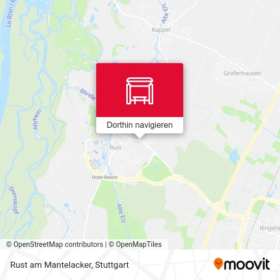 Rust am Mantelacker Karte