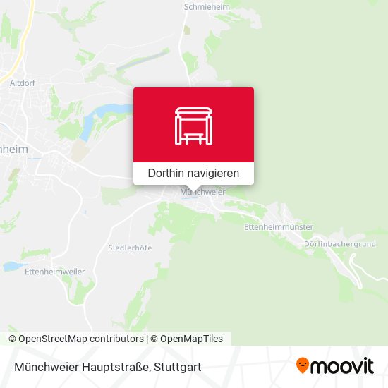 Münchweier Hauptstraße Karte