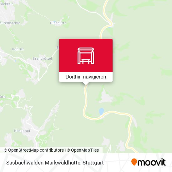 Sasbachwalden Markwaldhütte Karte