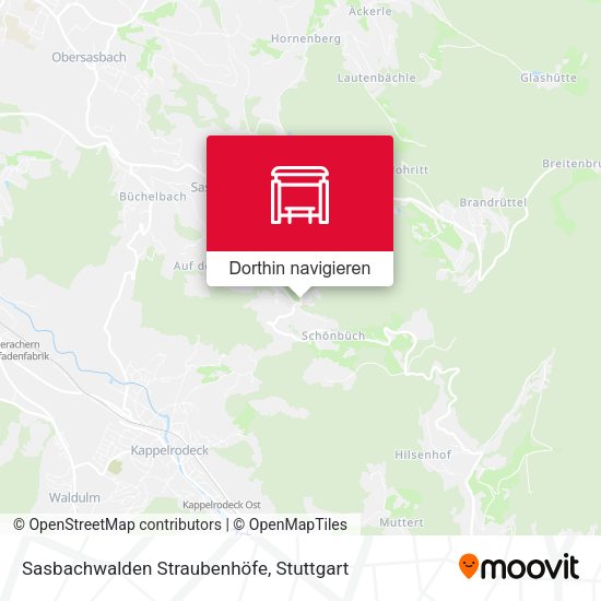Sasbachwalden Straubenhöfe Karte