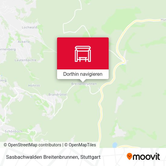 Sasbachwalden Breitenbrunnen Karte