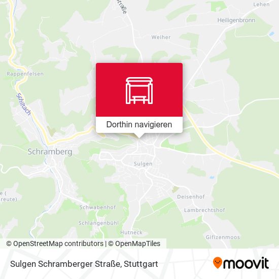 Sulgen Schramberger Straße Karte