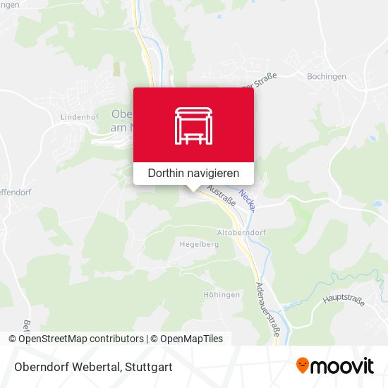 Oberndorf Webertal Karte