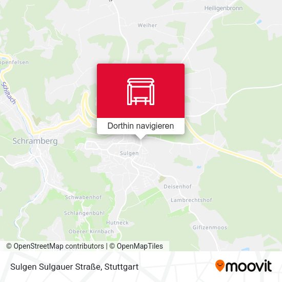 Sulgen Sulgauer Straße Karte