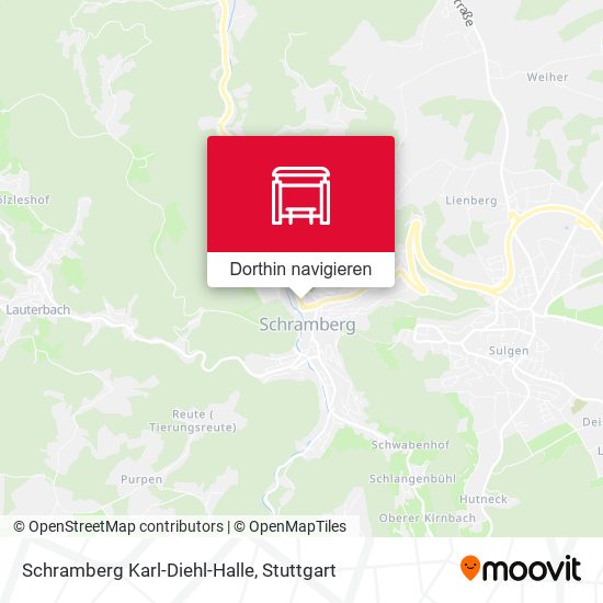 Schramberg Karl-Diehl-Halle Karte
