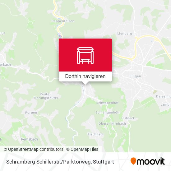 Schramberg Schillerstr. / Parktorweg Karte