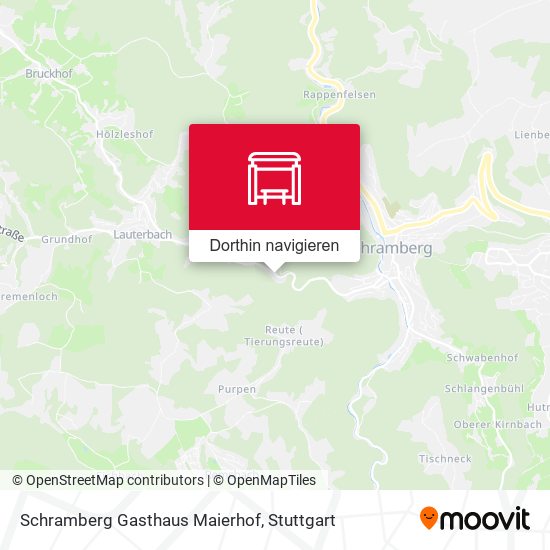 Schramberg Gasthaus Maierhof Karte