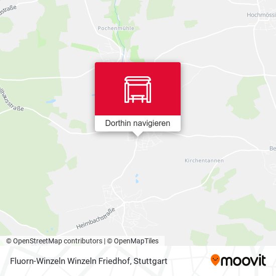 Fluorn-Winzeln Winzeln Friedhof Karte