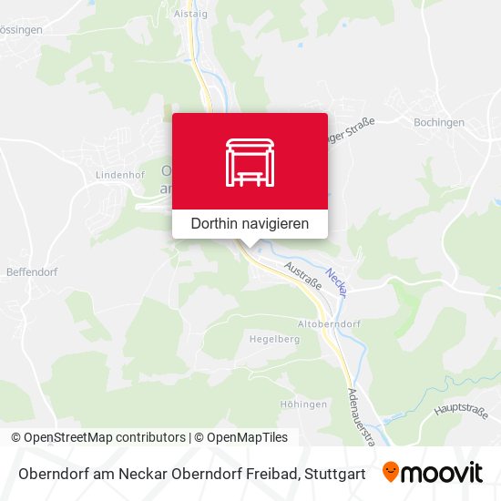 Oberndorf am Neckar Oberndorf Freibad Karte