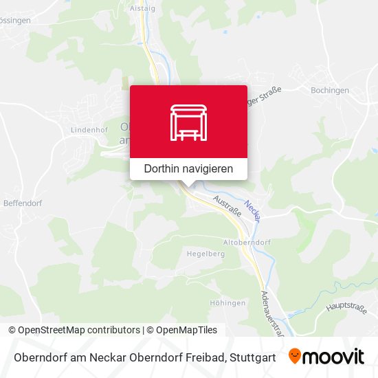 Oberndorf am Neckar Oberndorf Freibad Karte