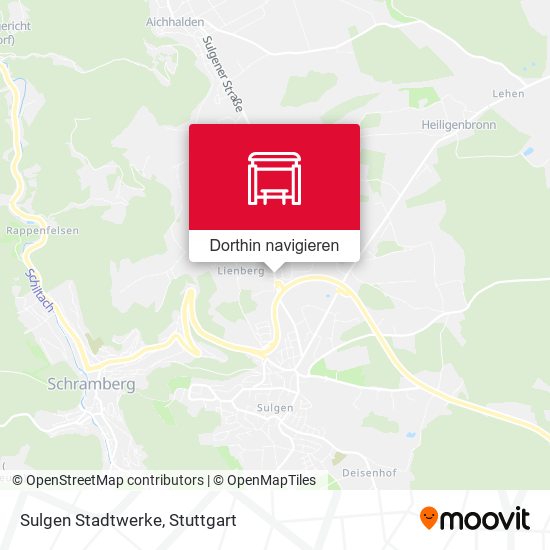 Sulgen Stadtwerke Karte