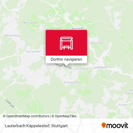 Lauterbach Käppeleshof Karte