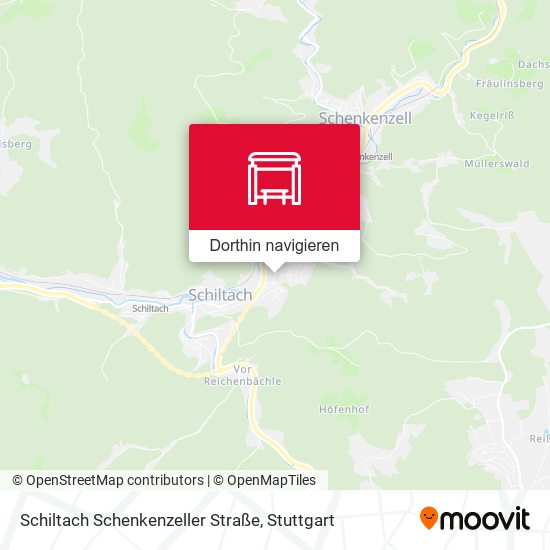 Schiltach Schenkenzeller Straße Karte