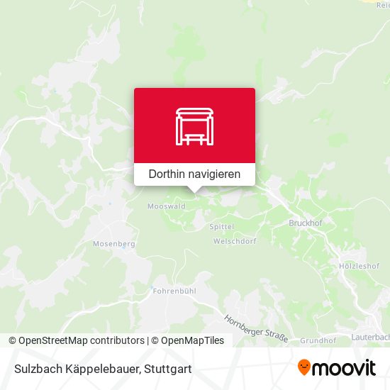 Sulzbach Käppelebauer Karte