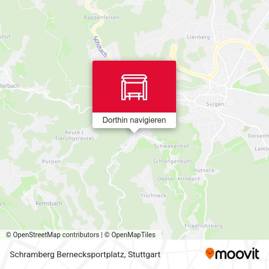 Schramberg Bernecksportplatz Karte