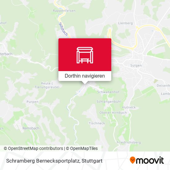 Schramberg Bernecksportplatz Karte