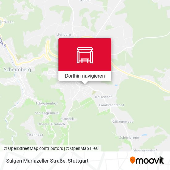 Sulgen Mariazeller Straße Karte