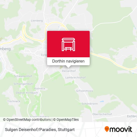 Sulgen Deisenhof/Paradies Karte