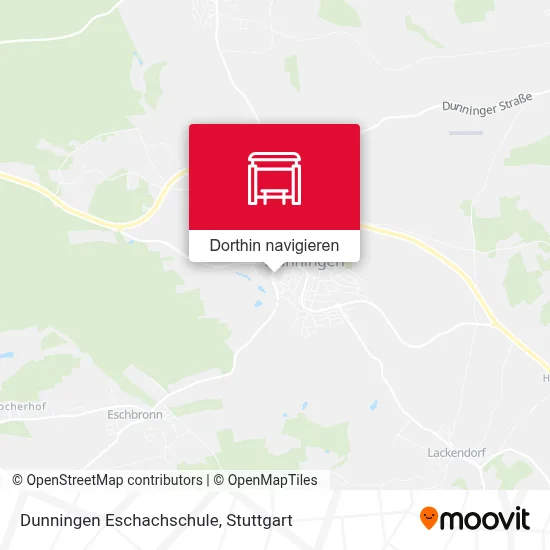Dunningen Eschachschule Karte