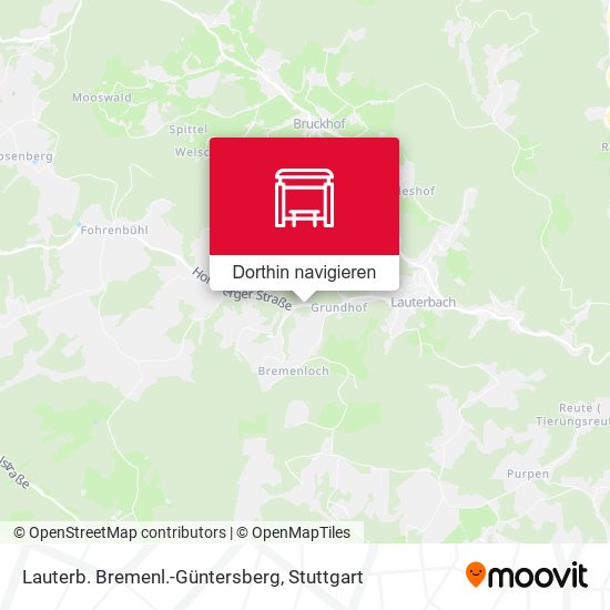 Lauterb. Bremenl.-Güntersberg Karte