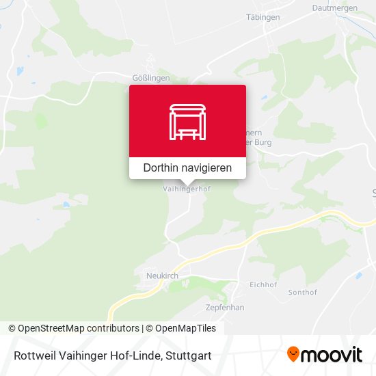 Rottweil Vaihinger Hof-Linde Karte