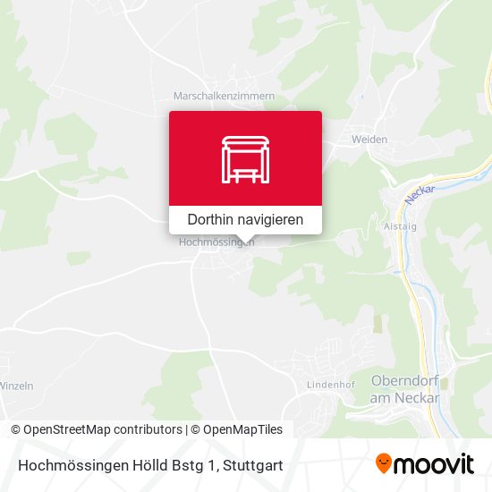 Hochmössingen Hölld Bstg 1 Karte