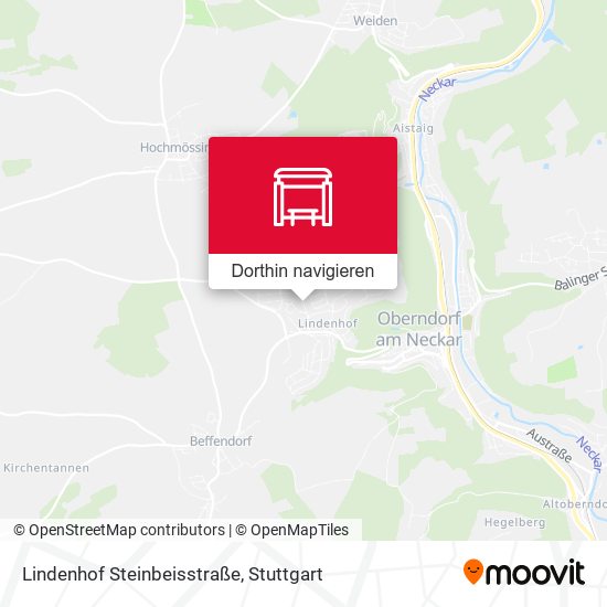 Lindenhof Steinbeisstraße Karte