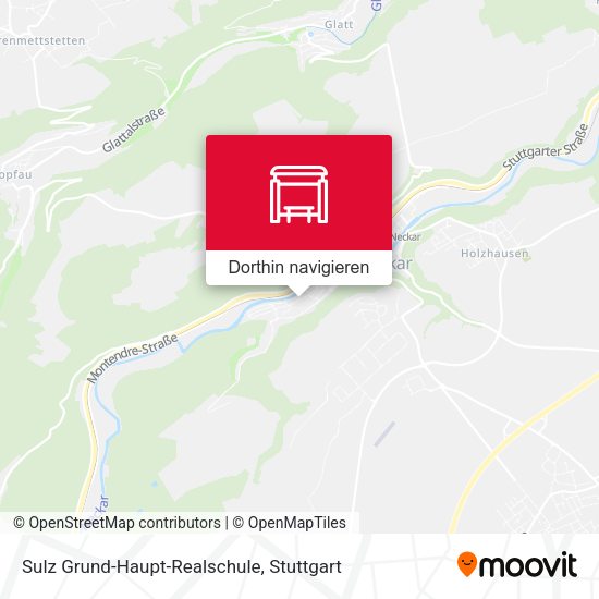 Sulz Grund-Haupt-Realschule Karte