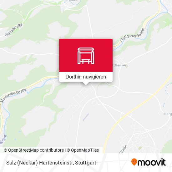 Sulz (Neckar) Hartensteinstr Karte