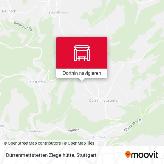 Dürrenmettstetten Ziegelhütte Karte
