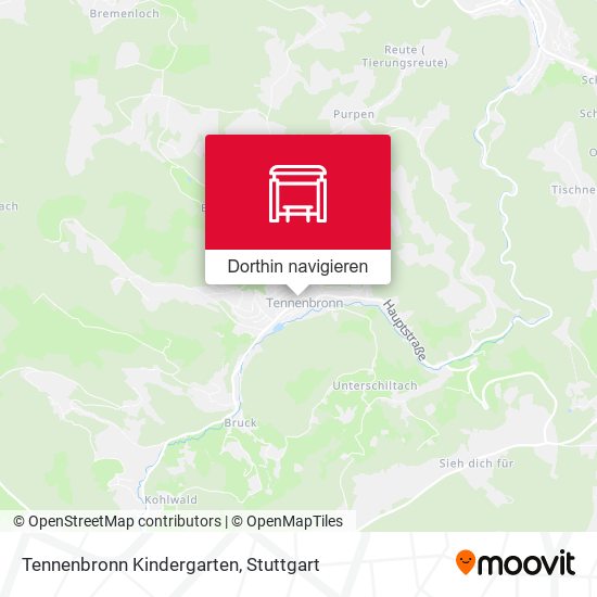 Tennenbronn Kindergarten Karte