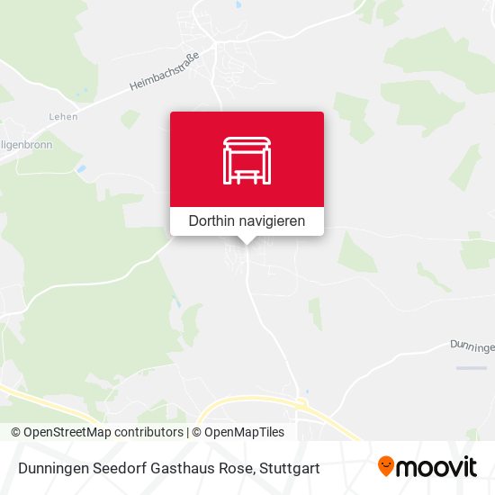 Dunningen Seedorf Gasthaus Rose Karte