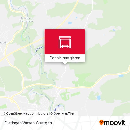 Dietingen Wasen Karte