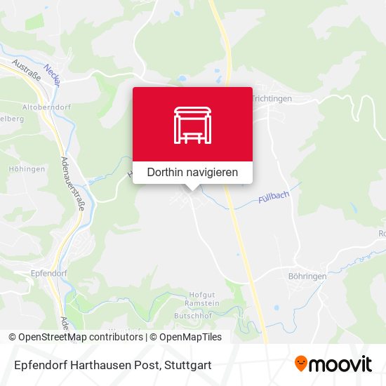 Epfendorf Harthausen Post Karte