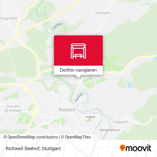 Rottweil Seehof Karte