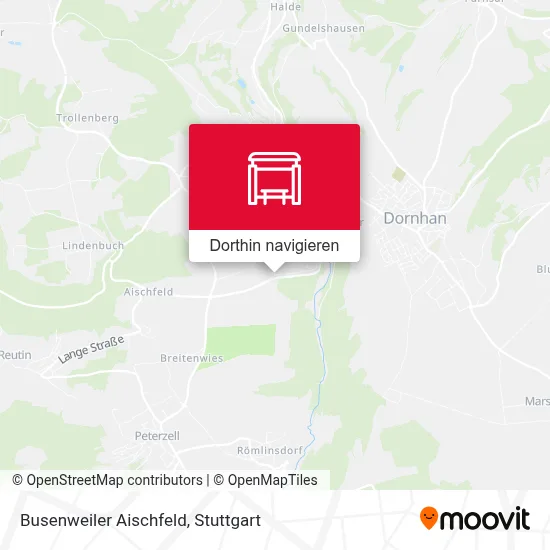 Busenweiler Aischfeld Karte
