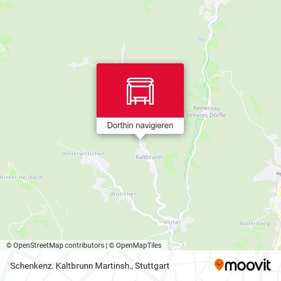 Schenkenz. Kaltbrunn Martinsh. Karte