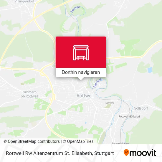 Rottweil Rw Altenzentrum St. Elisabeth Karte