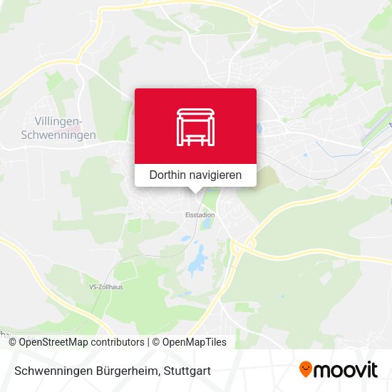 Schwenningen Bürgerheim Karte