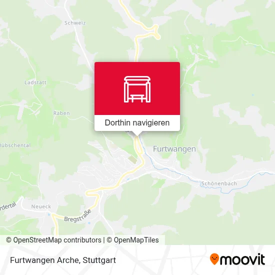 Furtwangen Arche Karte