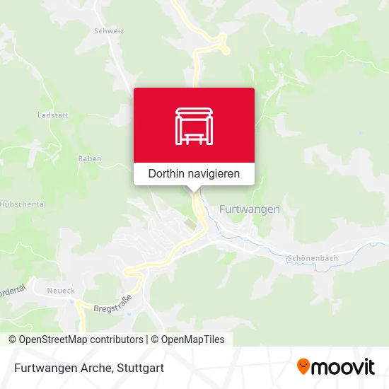 Furtwangen Arche Karte