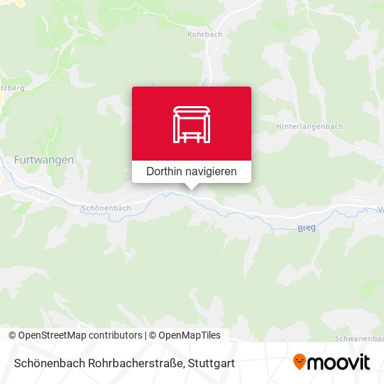 Schönenbach Rohrbacherstraße Karte