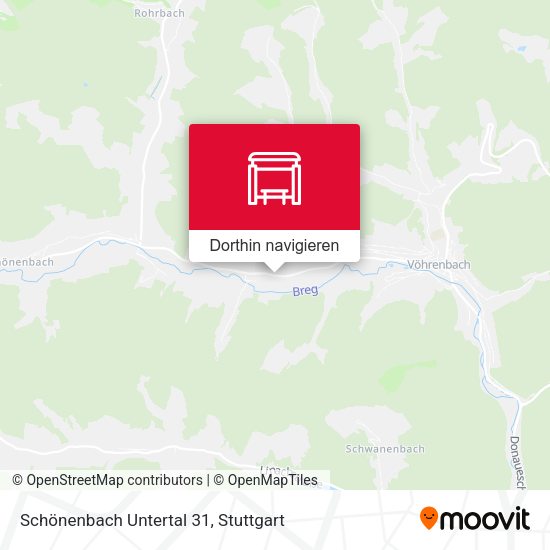 Schönenbach Untertal 31 Karte