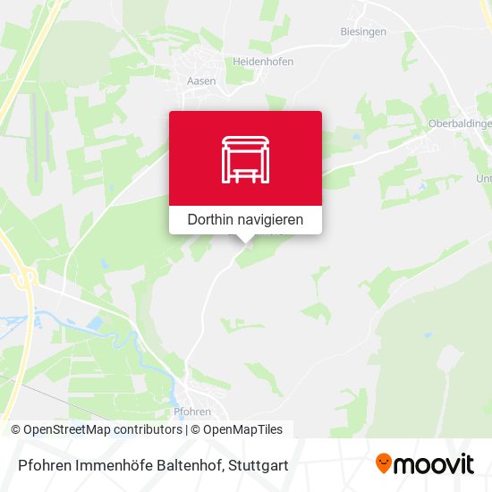 Pfohren Immenhöfe Baltenhof Karte